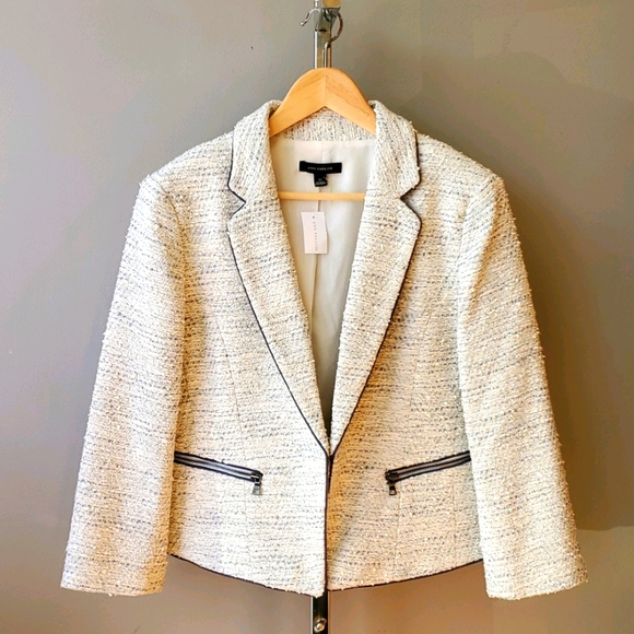 Ann Taylor Jackets & Blazers - Ann Taylor Marled Tweed Blazer Jacket
